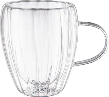 Zestaw 2 kubków szklanych Rifle 360 ml 