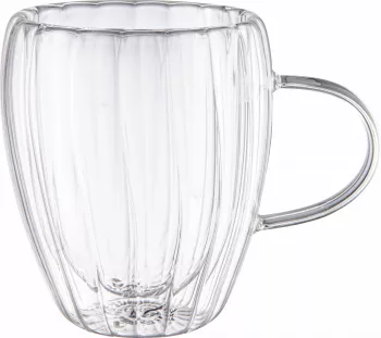 Zestaw 2 kubków szklanych Rifle 360 ml