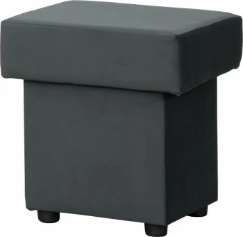 Puf otwierany (plusz grafit) 