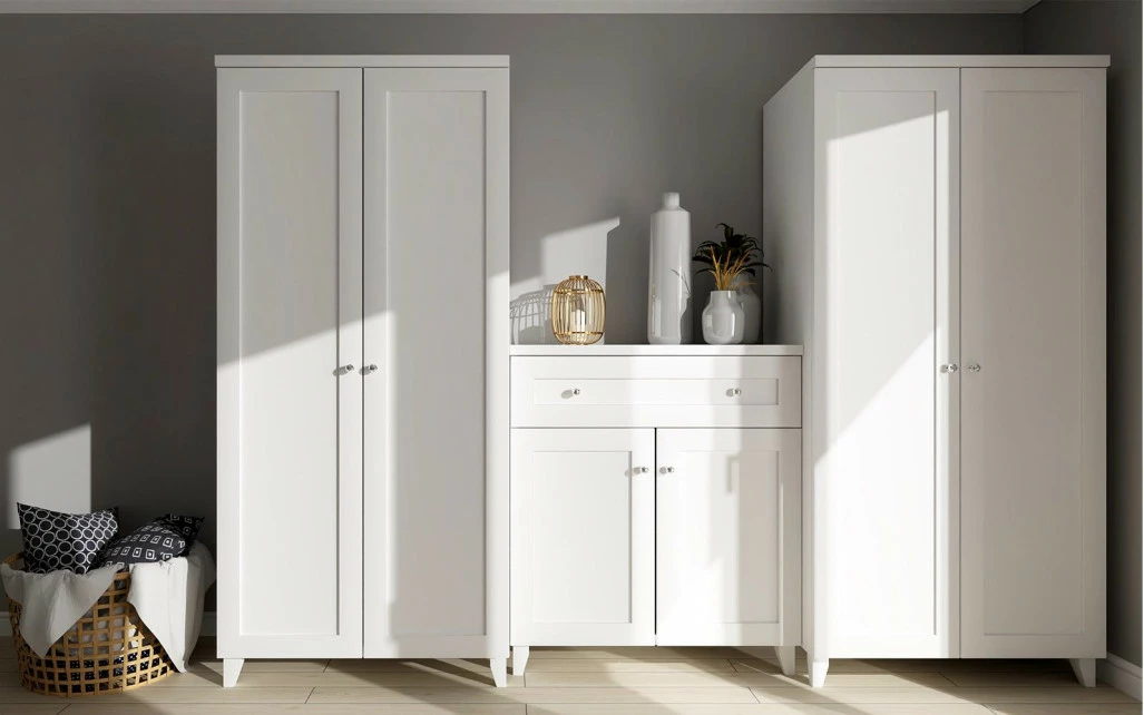 Zestaw pokojowy Majorka (biały) - aranżacja