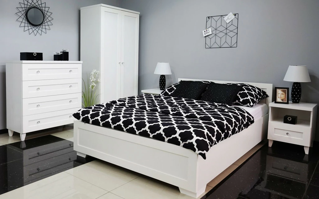 Sypialnia Majorka (biały)